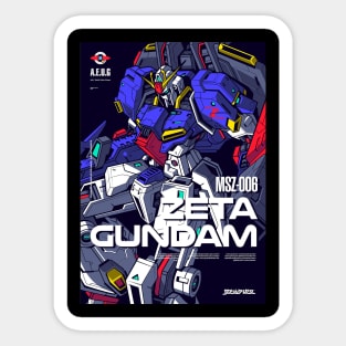 Zeta Gundam Sticker